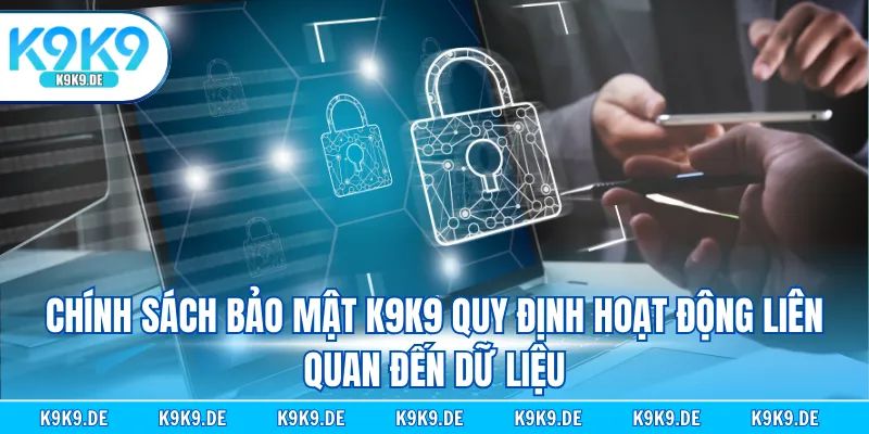 Chính sách bảo mật K9K9 quy định hoạt động liên quan đến dữ liệu