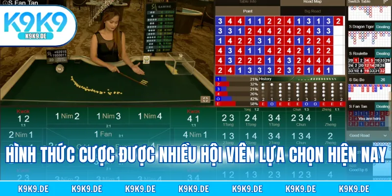 Hình thức cược được nhiều hội viên lựa chọn hiện nay